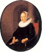 DOU, Gerrit Portrait of a Woman painting